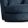 Oxford Modern Jumbo Cord Fabric Swivel Chair
