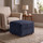 Oxford Modern Jumbo Cord Footstool