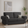 Milan 3 + 2 Seater Fabric Sofa Set Full back