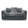 Zink Chenille 2 Seater Fabric Sofa