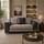 Luca Leather and Fabric 2 Seater Sofa