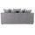 Byron Dundee Silver Fabric 3 Seater Sofa