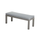 Mayfair Corner Lounging Set with Square Firepit – Grey