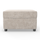 Edgar Sand Fabric Storage Ottoman