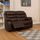 Venlo Leatheraire 2 Seater Reclining Sofa | Black | Brown | Grey