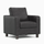 york faux leather armchair single seater york faux leather armchair single seater