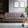 living room sofas high quality decorative buttoned 3 seater sofa
