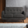 Kendal Graphite Fabric 2 Seater Sofa