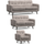 Kendal Antelope beige 3 piece sofa suite 3 seater 2 seater single seater armchair living room social seating trio sofas