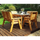 6 Seater Rectangular Table Set Outdoor Seating Garden Patio