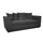 Paris Boucle Fabric 3 Seater Sofa - Scatter