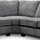 Nebraska Slate 5 Seater Corner Sofa Full Back