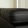 Nevada Leather Corner Sofa Bed With Headrests - Black
