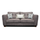 Ariana Taupe 3 + 2 Leather Like Sofa Suite