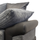 Dino Fabric and Leather Trim Armchair
