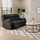 Venice 3 Seater Manual Reclining Sofa | Black | Brown | Grey