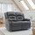 Arlo Leather Like Electric 2 Seater Black or Grey