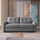 Aspen Fabric 3 Seater Manual Sofa Bed Beige or Grey