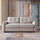 Aspen Fabric 3 Seater Manual Sofa Bed Beige or Grey