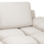 Zura Plush Fabric Large 2 Seater Sofa