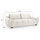 Zura Plush Velvet Large 3 + 2 Sofa Suite