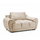 Zura Plush Velvet  Large Armchair