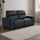 Belleza Genuine Leather Electric Reclining 3 + 2 Sofa Suite Black