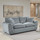Berti 2 Seater Fabric Sofa Beige or Grey