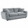 Berti 2 Seater Fabric Sofa Beige or Grey