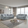 Berti Sofa Suite Fabric Sofa Beige or Grey