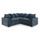 Colby 5 Seater L Shaped Corner Sofa Fabric
