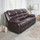 Cortland Leather Look Manual Reclining Sofa Suite 3 + 2