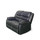 Cortland Leather Look Manual Reclining Sofa Suite 3 + 2