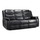Orlando Leather Look Electric Reclining 3 Piece Sofa Suite 3 + 1 + 1