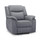 Orlando Grey Fabric Electric Reclining Armchair