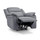 Orlando Grey Fabric 3 Piece Electric Reclining Sofa Suite 3 + 2 + 1