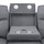 Orlando Grey Fabric 3 Seater Electric Reclining Sofa