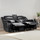 Orlando Leather Look Electric 2 Seater Recliner Sofa