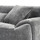 Monza L Shaped Chenille Fabric Left Hand Facing 4 Seater Corner Sofa