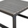Aluminium Charcoal L Shaped LHF Outdoor Sofa + Coffee Table