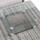 Grey Rattan Garden Corner Sofa Set with Rising Fire Pit Table