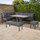 Outdoor Aluminium Corner Sofa Set with Rising Dining Table Left Hand Facing