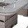 Outdoor Rattan Corner Sofa Set with Fire Pit Rising Table