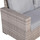 Outdoor Corner Sofa Set with Adjustable Rising Table
