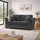 Ascot 2 Seater Sofa Chenille Fabric Modern Sofa