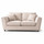 Ascot 2 Seater Sofa Chenille Fabric Modern Sofa