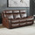 Ferndale Sofa Suite 3 + 2 Recliner Brown Leatheraire
