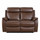 Ferndale Sofa Suite 3 + 2 Recliner Brown Leatheraire