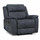 Cassandra Grey Fabric Electric 3 Piece Sofa Suite 2 + 1 + 1