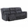 Cassandra Grey Fabric Electric 3 Piece Sofa Suite 3 + 1 + 1